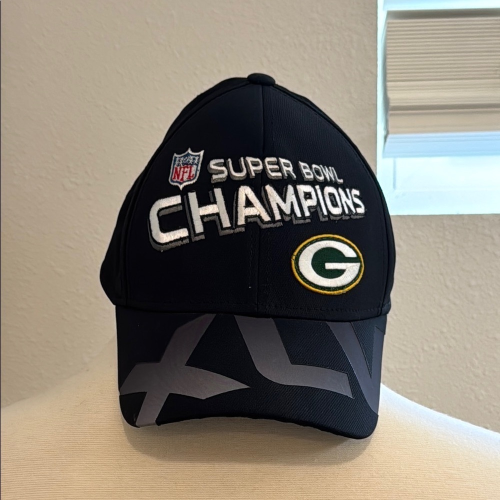Reebok Black Super Bowl Champions Hat